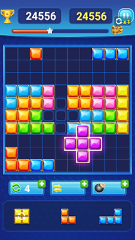 Télécharger Block Puzzle - Gem Block Jeux de réflexion pour Android Capture d'écran 3