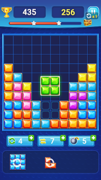 Télécharger Block Puzzle - Gem Block Jeux de réflexion pour Android Capture d'écran 4