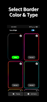 Télécharger Border Screen RGB Color Light Personnalisation pour Android Capture d'écran 4