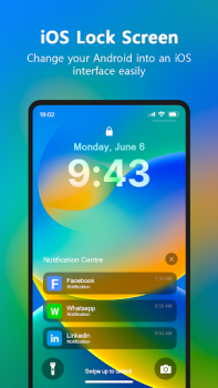 Télécharger Lock Screen iOS 16 Personnalisation pour Android Capture d'écran 3