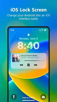 Télécharger Lock Screen iOS 16 Personnalisation pour Android Capture d'écran 4