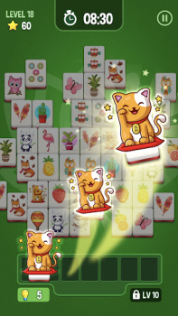 Télécharger Mahjong Triple 3D -Tile Match Jeux de société pour Android Capture d'écran 3