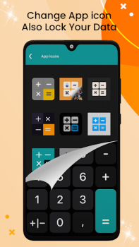 Télécharger Serrure de calculatrice vidéos Lecteurs et éditeurs de vidéos pour Android Capture d'écran 4