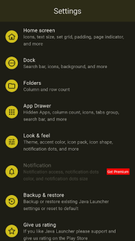 Télécharger Java Launcher Personnalisation pour Android Capture d'écran 6