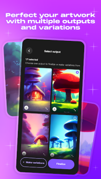 Télécharger WOMBO Dream - AI Art Generator Art et design pour Android Capture d'écran 2