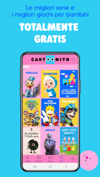 Télécharger Cartoonito App serie e giochi Divertissement pour Android Capture d'écran 2