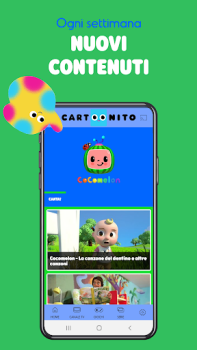 Télécharger Cartoonito App serie e giochi Divertissement pour Android Capture d'écran 5