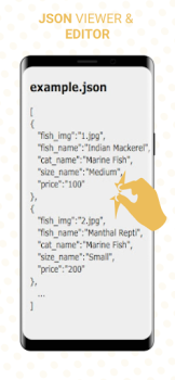 Télécharger JSON Viewer - JSON File Reader Travail pour Android Capture d'écran 4
