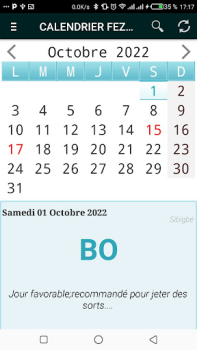 Télécharger CALENDRIER FEZAN 2024 Outils pour Android Capture d'écran 6