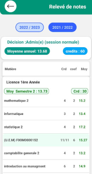 Télécharger PROGRES WebEtu Éducation pour Android Capture d'écran 3