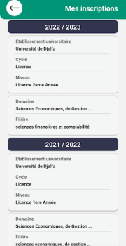 Télécharger PROGRES WebEtu Éducation pour Android Capture d'écran 4