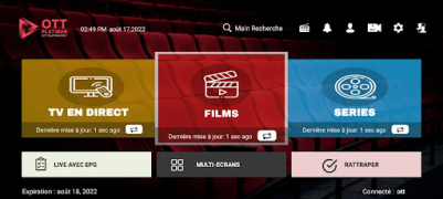 Télécharger Platinum OTT Player Divertissement pour Android Capture d'écran 2