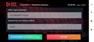 Télécharger Platinum OTT Player Divertissement pour Android Capture d'écran 3