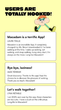 Télécharger Macadam - Du Cash En Marchant Santé et forme physique pour Android Capture d'écran 7