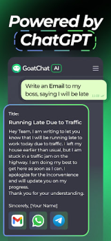 Télécharger GoatChat - IA Chatbot Francais Outils pour Android Capture d'écran 2