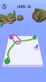 Télécharger Go Knots 3D - Piquer une crise Jeux de réflexion pour Android Capture d'écran 5