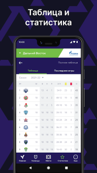 Télécharger Юношеская футбольная лига Sport pour Android Capture d'écran 4