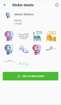 Télécharger Islamic stickers for whatsapp Social pour Android Capture d'écran 2
