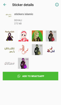 Télécharger Islamic stickers for whatsapp Social pour Android Capture d'écran 7