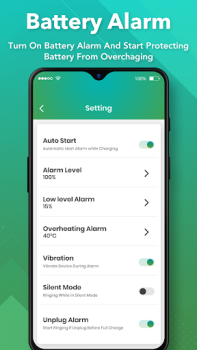 Télécharger Battery Alarm Outils pour Android Capture d'écran 3