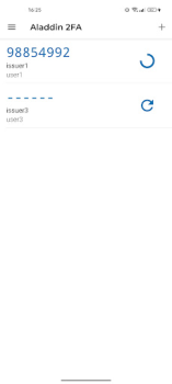 Télécharger Aladdin 2FA Outils pour Android Capture d'écran 2