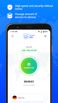 Télécharger United VPN: Fast & Trusted Outils pour Android Capture d'écran 5