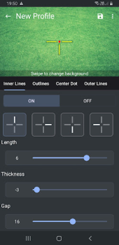 Télécharger Custom Crosshair Travail pour Android Capture d'écran 2