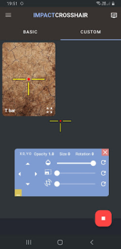 Télécharger Custom Crosshair Travail pour Android Capture d'écran 5