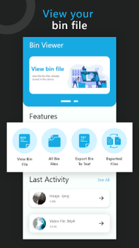 Télécharger Bin File Opener - Bin Viewer Outils pour Android Capture d'écran 6