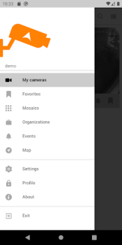 Télécharger ТЕЛКО камеры Lecteurs et éditeurs de vidéos pour Android Capture d'écran 4