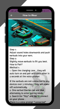 Télécharger N35 Tws Wireless Guide Outils pour Android Capture d'écran 2