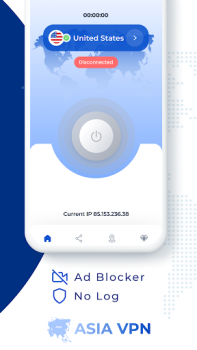 Télécharger Asia VPN - Get Asia IP Outils pour Android Capture d'écran 2
