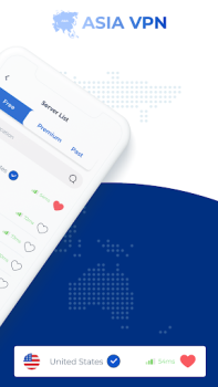 Télécharger Asia VPN - Get Asia IP Outils pour Android Capture d'écran 4