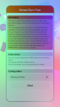 Télécharger Screen Burn Fixer Outils pour Android Capture d'écran 2