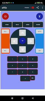 Télécharger Remote Control for a95x tv box Outils pour Android Capture d'écran 3