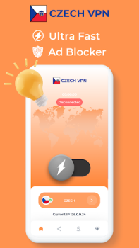 Télécharger Czech Republic VPN Fast Proxy Outils pour Android Capture d'écran 2