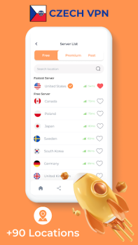 Télécharger Czech Republic VPN Fast Proxy Outils pour Android Capture d'écran 3