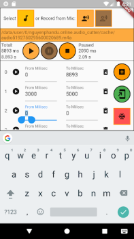 Télécharger Audio splitter Outils pour Android Capture d'écran 5