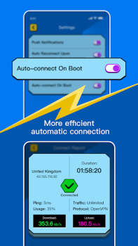 Télécharger WalaVPN-Lite,High speed,Stable Outils pour Android Capture d'écran 2