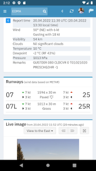 Télécharger Aviation Weather Météo pour Android Capture d'écran 2