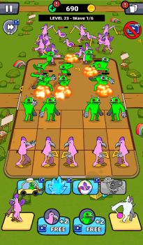 Télécharger Merge Defense: Banban Fusion Arcade pour Android Capture d'écran 2