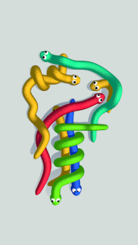 Télécharger Tangled Snakes Jeux de réflexion pour Android Capture d'écran 7