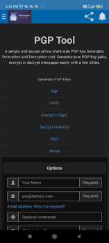 Télécharger Pgp Encrypter Outils pour Android Capture d'écran 5