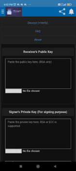 Télécharger Pgp Encrypter Outils pour Android Capture d'écran 7