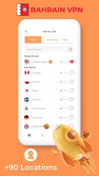 Télécharger Bahrain VPN - Private Proxy Outils pour Android Capture d'écran 3