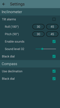 Télécharger Inclinometer Outils pour Android Capture d'écran 5