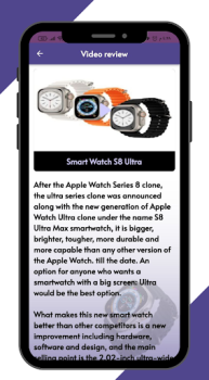 Télécharger Smart Watch S8 Ultra Guide Outils pour Android Capture d'écran 3