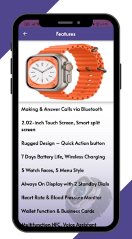 Télécharger Smart Watch S8 Ultra Guide Outils pour Android Capture d'écran 4