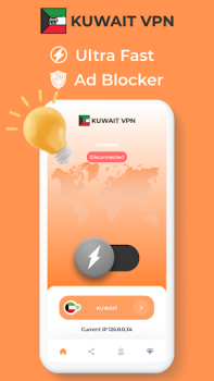 Télécharger Kuwait VPN - Private Proxy Outils pour Android Capture d'écran 2