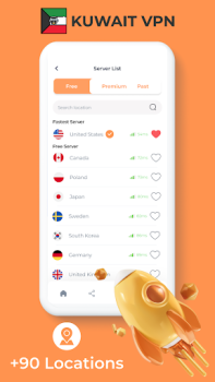 Télécharger Kuwait VPN - Private Proxy Outils pour Android Capture d'écran 3